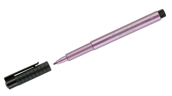 Stylo feutre à encre de chine pigmentée PITT artist pen 1,5 mm Rouge Métal FABER-CASTELL