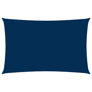 vidaXL Voile de parasol Tissu Oxford rectangulaire 5x8 m Bleu