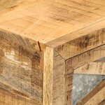 vidaXL Table console 110 x 30 x 76 cm Bois de manguier massif