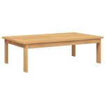 vidaXL Salon palette de jardin avec coussins 3Pièces bois d'acacia massif