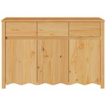 Buffet vidaXL "DRAMMEN" 114x43x75 5 cm en bois massif de pin