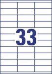Bte 3300 etiquettes multi-usages 70 x 25,4 mm blanc avery zweckform