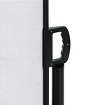 vidaXL Auvent latéral rétractable blanc 100x300 cm
