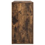 Buffet vidaXL Chêne fumé Bois d'ingénierie 120 x 36 x 69 cm Buffet