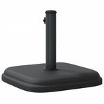vidaXL Base de parasol pour mâts Ø32/35/38 mm 11 kg carré
