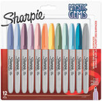 Sharpie 12 marqueurs permanents Edition Spécial Mystic Gem  Assortiment de couleurs  pointe fine