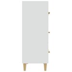 vidaXL Buffet Blanc 70x34x90 cm Bois d'ingénierie