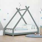 Lit tipi enfant TAHUKA 90 x 180 vert sauge