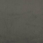vidaXL Têtes de lit 4 Pièces Gris foncé 72x5x78/88 cm Velours