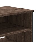 vidaXL Meuble TV chêne marron 180x34x41 cm bois d'ingénierie