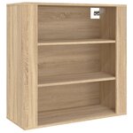vidaXL Buffet haut Chêne sonoma Bois d'ingénierie