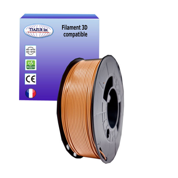Filament pla 3d -  marron