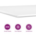 vidaXL Sur-matelas 180x200x5 cm