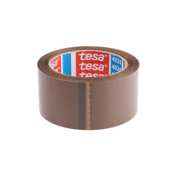 36 rouleaux adhésifs silencieux TESA 4024 50x66 Marron