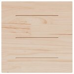 vidaXL Dessus de table 50x50x1 7 cm carré bois de pin massif