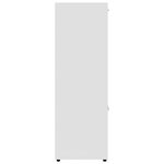 vidaXL Bibliothèque Blanc 90x30x90 cm Bois d’ingénierie