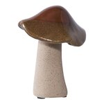 3 champignons décoratifs en céramique à poser