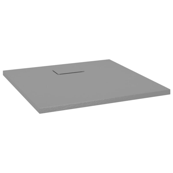 vidaXL Receveur de douche SMC Gris 90x90 cm