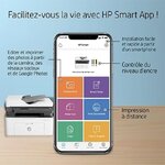 Hp imprimante multifonctions mfp 137fnwlaser216356 mm150 feuilles