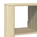 vidaXL Cloison de séparation chêne sonoma bois d'ingénierie