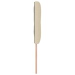 Tête de lit vidaXL capitonnée en crème 140 cm en tissu