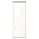 vidaXL Meubles TV 2 Pièces Blanc Bois massif de pin