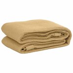 vidaXL Tapis de tente sable 250x550 cm PEHD