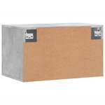 vidaXL Armoire murale Gris béton 60x36 5x35 cm Bois d'ingénierie