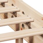 vidaXL Cadre de lit sans matelas 150x200 cm bois de pin massif