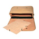 Besace Washable Paper Eterneco - Brun Motifs Géométriques - Exacompta