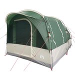 vidaXL Tente de camping tunnel 3 personnes vert imperméable