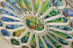 Pièce de monnaie en Argent 5 Dollars g 140 Millésime 2025 Glass Windows SAGRADA FAMILIA