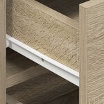 Buffet vidaXL Chêne de Sonoma Bois d'ingénierie 120 x 36 x 69 cm