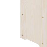 vidaXL Casier à vin et panneau supérieur 67 5x25x60 cm bois pin massif