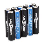Ansmann piles au lithium industrielles aaa 10 pièces 1501-0010