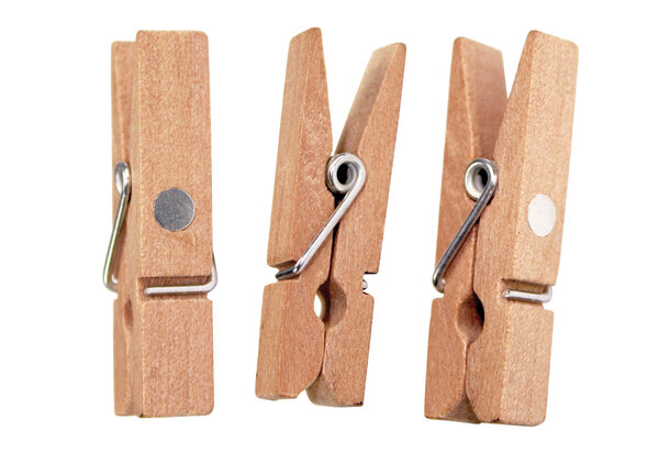 Pince à linge magnétique 3 5cm naturel x10 pièces
