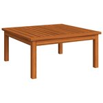 vidaXL Salon de jardin 2 Pièces avec coussins Bois d'acacia solide