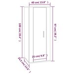 vidaXL Ensemble de meubles TV 5 Pièces Blanc brillant Bois d'ingénierie