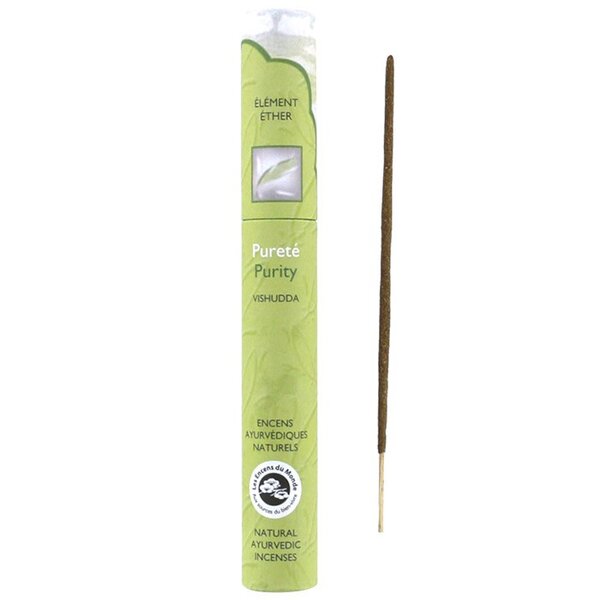 16 bâtonnets d'encens ayurvédique naturel - Pureté