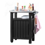 Keter table d'extérieur multifonctionnelle de barbecue unity l 228936