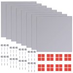 vidaXL Carreaux de miroir sans cadre 16 Pièces 20 5 cm