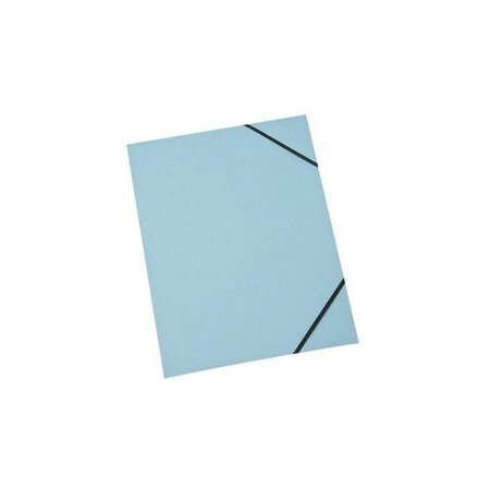 Chemise à élastiques Carte Forte, format DIN A4, bleu ELBA