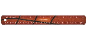 Règle enfants 'Basketball' 30 cm FISKARS