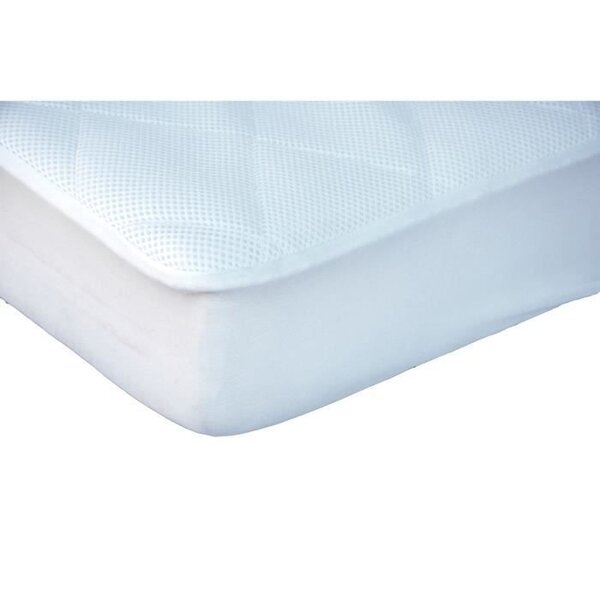 Housse de matelas Alese Toucan - 100  Polyester - Maille 3D - Blanc - 70 x 140 cm