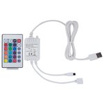 vidaXL Cadre de lit avec LED Noir et blanc Similicuir 180 x 200 cm