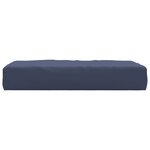 vidaXL Coussin de palette bleu marine 60x60x10 cm tissu oxford