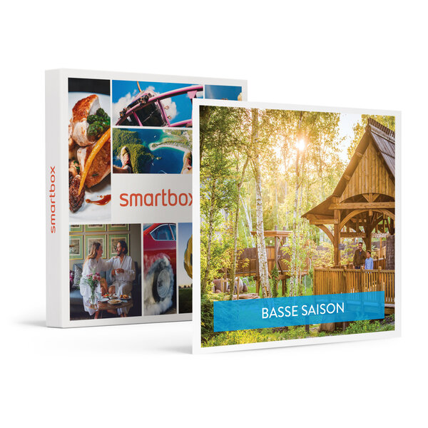 SMARTBOX - Coffret Cadeau Parc Astérix 2025 - Séjour 2 jours / 1 nuit - Hôtel La Cité Suspendue en basse saison -  Séjour