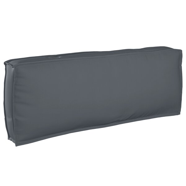 vidaXL Coussin de Palette pour Dossier Anthracite 120x40x12 cm en Tissu Oxford