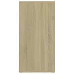 vidaXL Armoire à chaussures Chêne Sonoma 31 5x35x70 cm Bois ingénierie