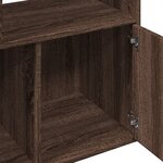 vidaXL Bibliothèque chêne marron 70x36x189 cm bois d'ingénierie